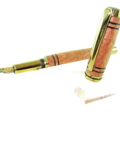 Fountain Pen Handmade Queensland Maple Baron II Style PNF167 - Custom Made separated